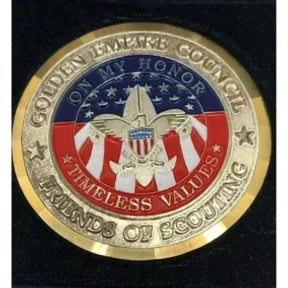 Boy Scouts of America Golden Empire California Friends of Scouting Coin Token - Picture 1 of 3